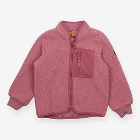 Teddy Fleece Pink Zip Up