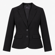 Black Tailored Single Breasted Blazer