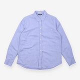 Soft Blue Classic-Fit Oxford Shirt