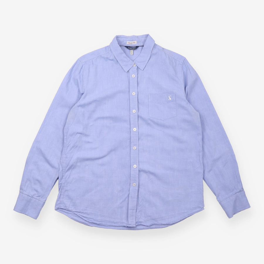 Soft Blue Classic-Fit Oxford Shirt