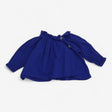 Blouse Petrol Blue High Neck