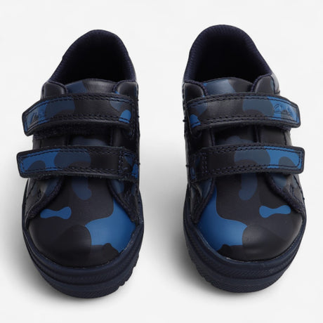 Shoes Blue Camo Velcro Strap