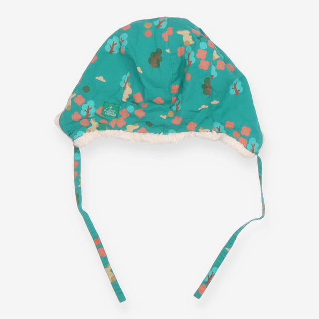Sherpa Lined Hat Green Bunny