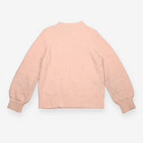 Jumper Pink Sequin Crew Neck Long Sleeve Knit