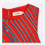 Red Striped Karmen Mini Dress