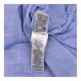 Blue Chambray Long Sleeve Tunic Shirt