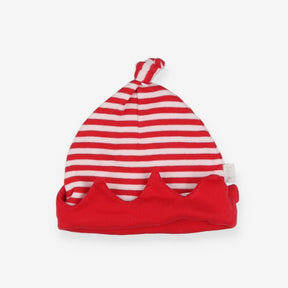 Hat jersey red white stripe festive