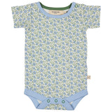Bodysuit Short sleeve - Ditsy Blue