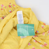 Dress Yellow Short Sleeve Bees