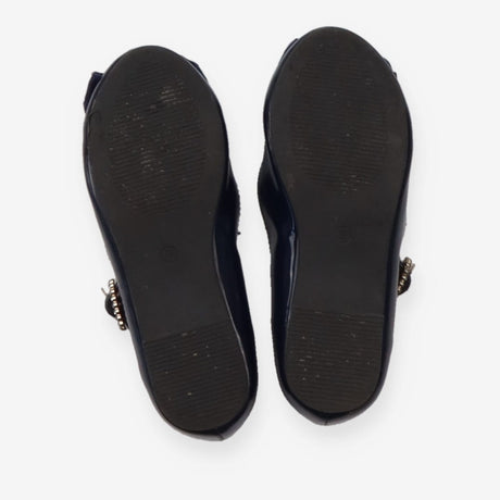 Ballet Pumps Navy with Bow