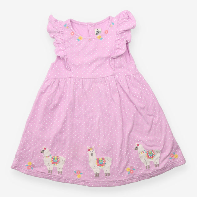 Dress lilac spot Llamas