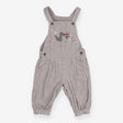 Grey cord dungarees grey wolf