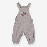 Grey cord dungarees grey wolf