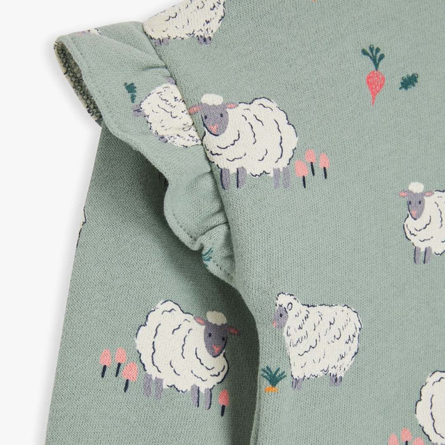 Sheep Print Sweatshirt