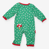 Romper Green Spotty Reindeer Applique