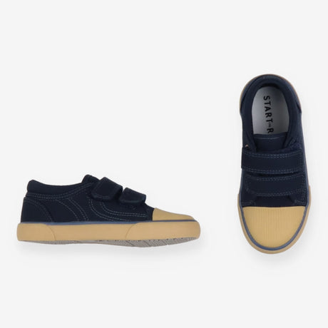 Scamper Navy Canvas Shoe