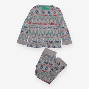 Pyjamas grey festive