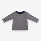 T-shirt long sleeve navy stripe