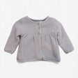 Cardigan grey sliver glitter