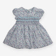 Dress blue floral