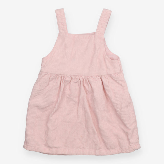 Pinafore pink cord unicorn 