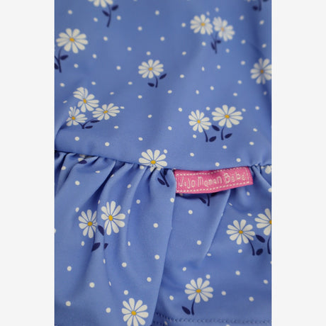 Swimming Costume Blue Daisies