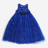 Blue Sequin Party Dress