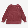 Sweatshirt dusty pink velour