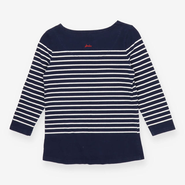 Harbour Cream & Navy Long Sleeve Breton Top – Boat