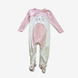 Pink and White Mouse Sleepsuit