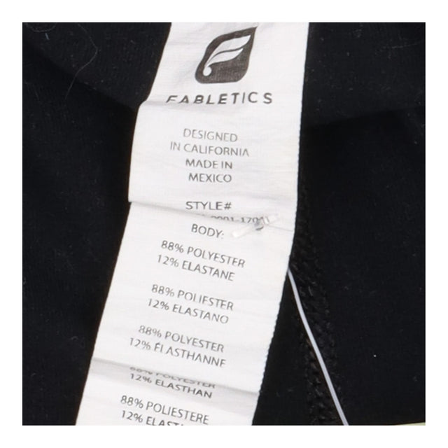 High Waisted Leggings Black Full Length Activewear