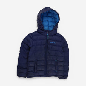Padded coat navy light blue lining 