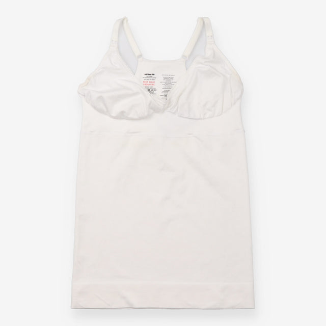Vest White Seamless Postnatal Nursing Support
