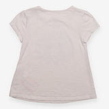 Tee White with Blue Bunnies and Flowers