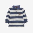 Blue Stripe Rugby Top