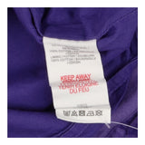 Pinafore dress purple mallards velour 