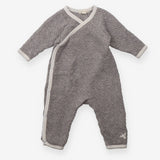 Grey Quilted Sleepsuit 