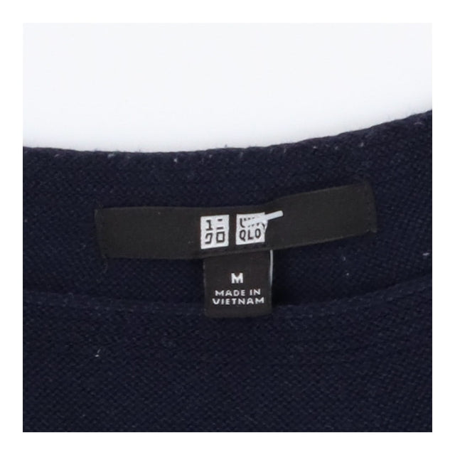 Boat Neck Cotton Sweater | Blue Striped Light Knit