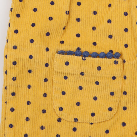 Dungaree cord yellow spots