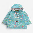 Teal Green Farm Coat with Toggles