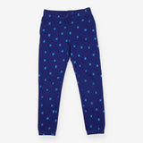 Jogger blue with squares