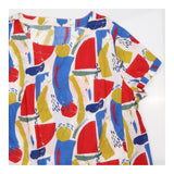 Top Abstract Print Multicolour