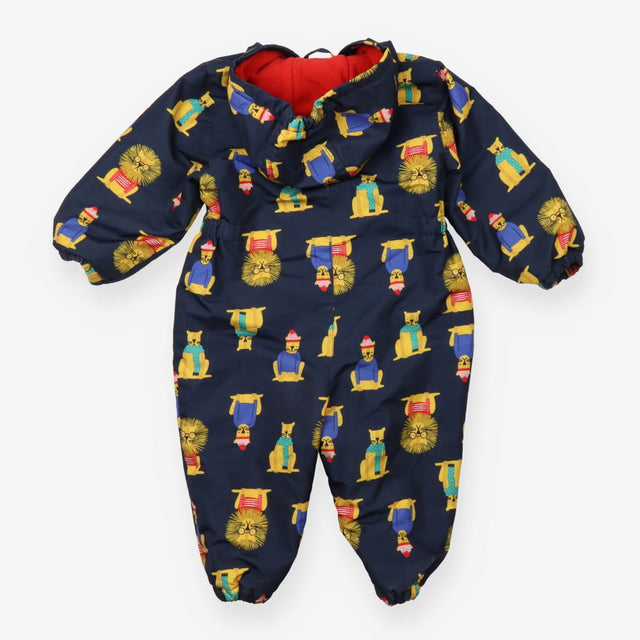 Fleece Lined Lion Pramsuit