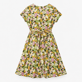 Floral Maternity Nursing Wrap Dress Short Sleeve V