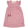 Winter Shift Dress - Reversible Pink Cord