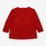 Tee Red with Mousse Applique