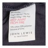 Quilted jersey jacket navy