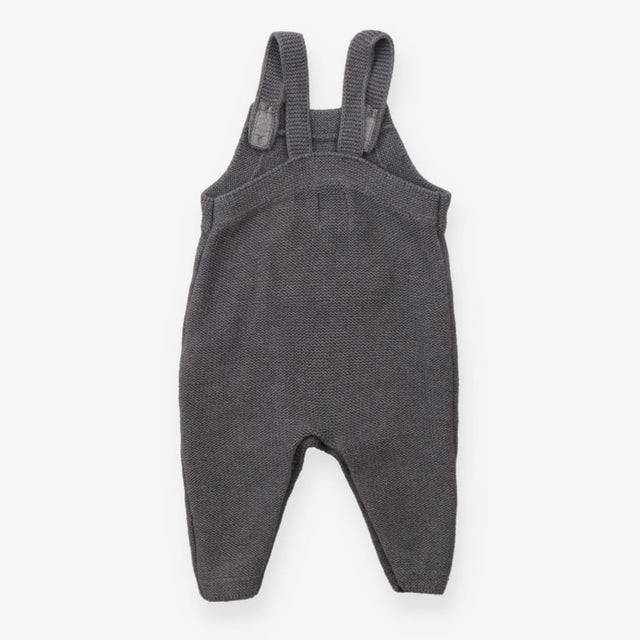 Dungarees grey knitted The Little Taylor