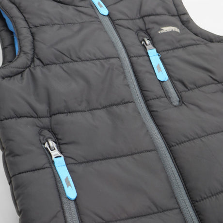 Black padded gilet