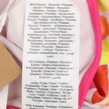 Swimsuit Pink Trim Multicoloured Hearts